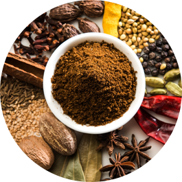 Hammer mill for garam-masala