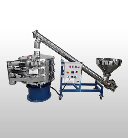 vibro-sifter-with-screw-conveyor