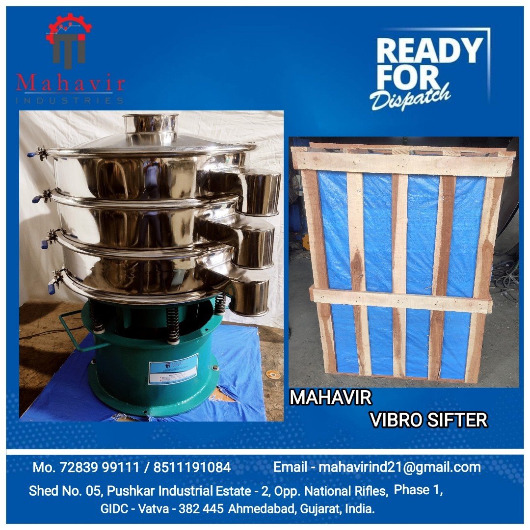 Best vibro sifter machine Maker In Ahmedabad